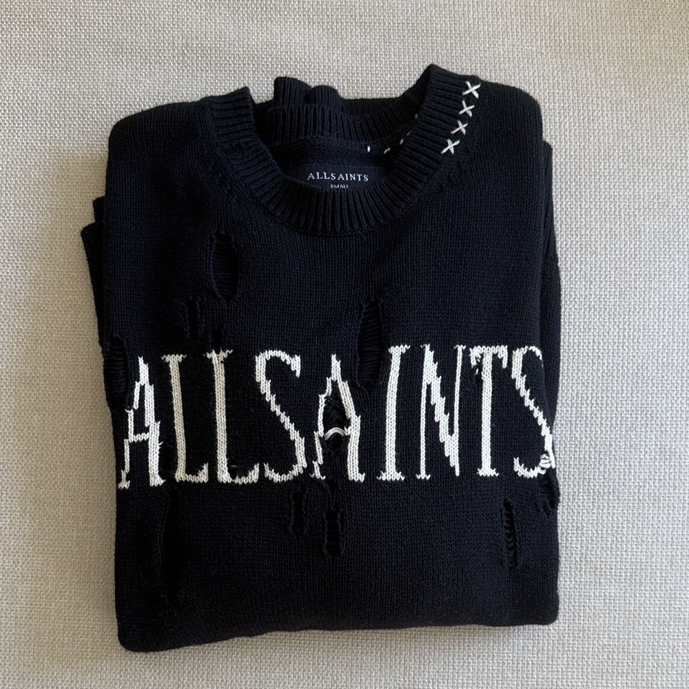 All Saints Destroy Saints Crew size S